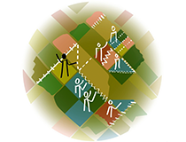 Lappendekenlogica op 1 kaart gevat